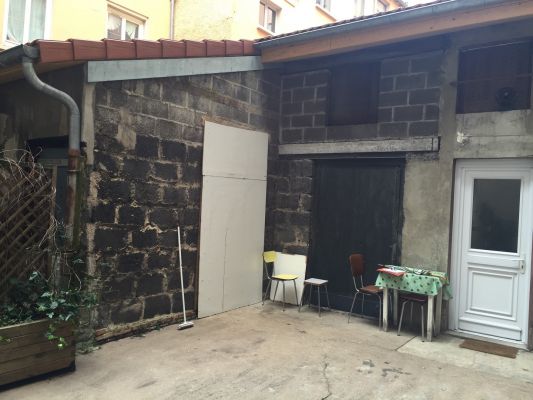 L'extérieur avant notre intervention